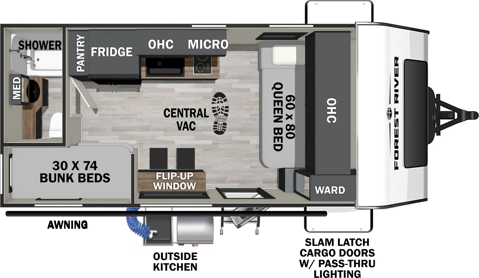 Ibex 16MKD Floorplan